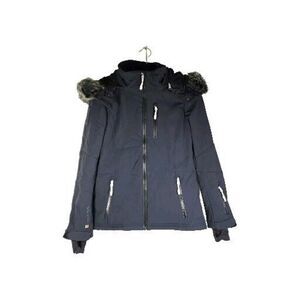 Sweaty Betty Women's Exploration XS Black Recco Hooded Softshell Ski Jacket